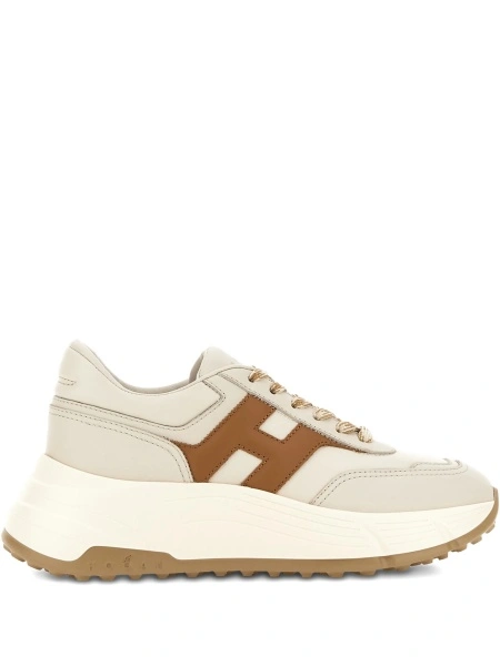 Sneakers Hogan neutri din piele