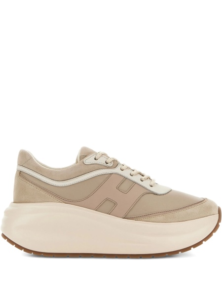 Sneakers Hogan neutri din piele