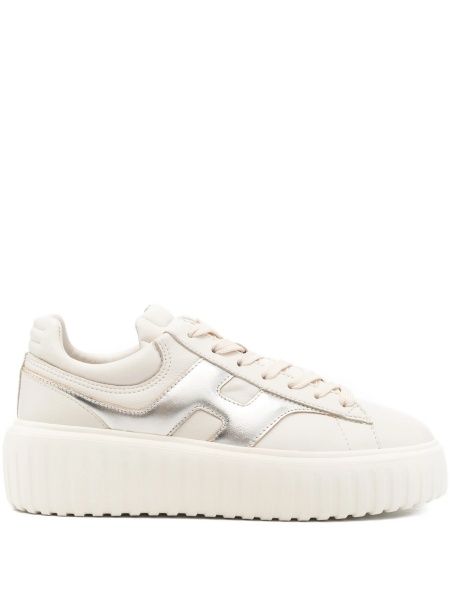 Sneakers Hogan neutri din piele