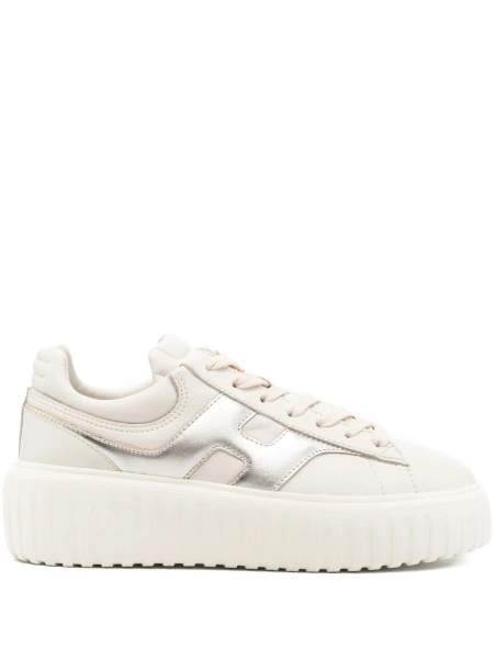 Sneakers Hogan neutri din piele