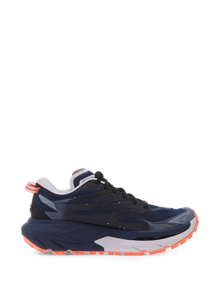 Sneakers Hoka One One albastri din material textil