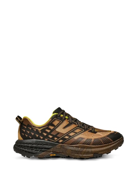 Sneakers Hoka One One maro din plasa si poliuretan