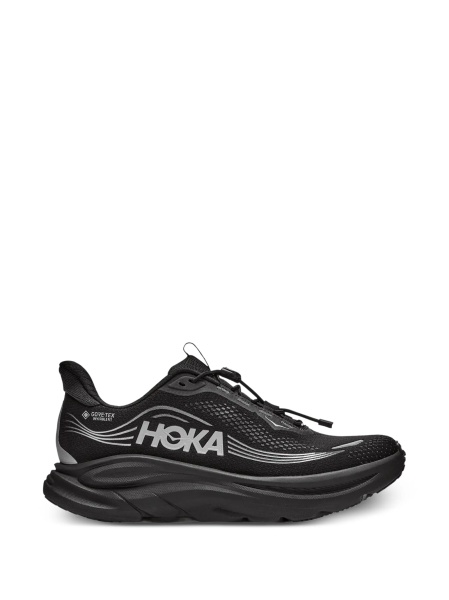 Sneakers Hoka One One negri din material textil