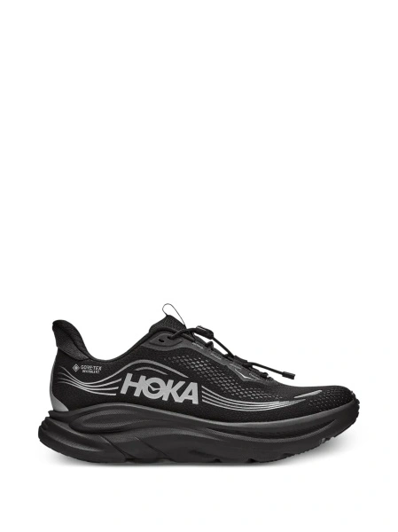 Sneakers Hoka One One negri din material textil