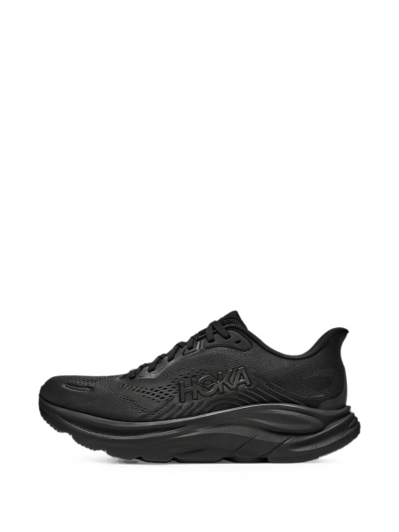 Sneakers Hoka One One negri din material textil