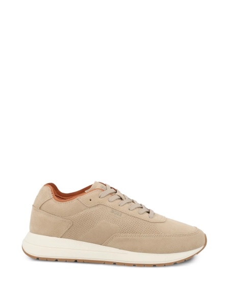 Sneakers Hugo Boss neutri din piele