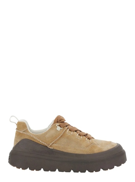 Sneakers M HERITAGE UTILITY SNEAKER KNOLL Brown Sneakers with leather details and lace-up closure for Men