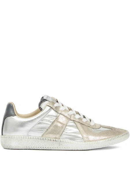 Sneakers Maison Margiela aurii din poliamida si polyester