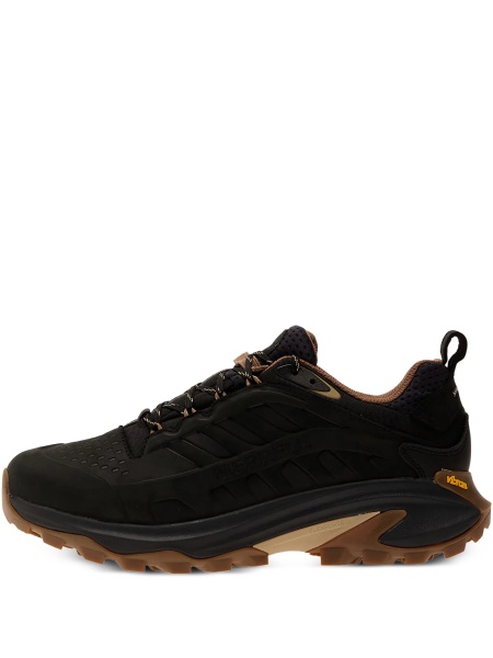Sneakers Merrell negri din material textil si piele