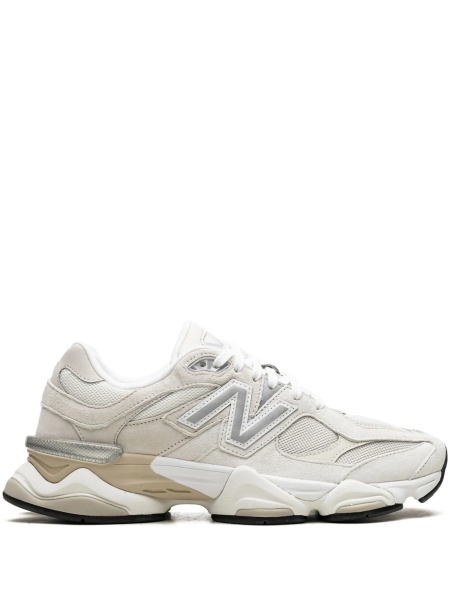 Sneakers New Balance neutri din plasa si piele