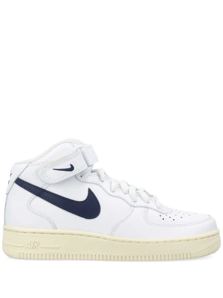 Sneakers Nike air force 1 albi din piele