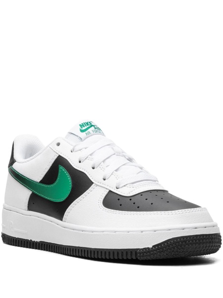 Sneakers Nike albi din piele eco