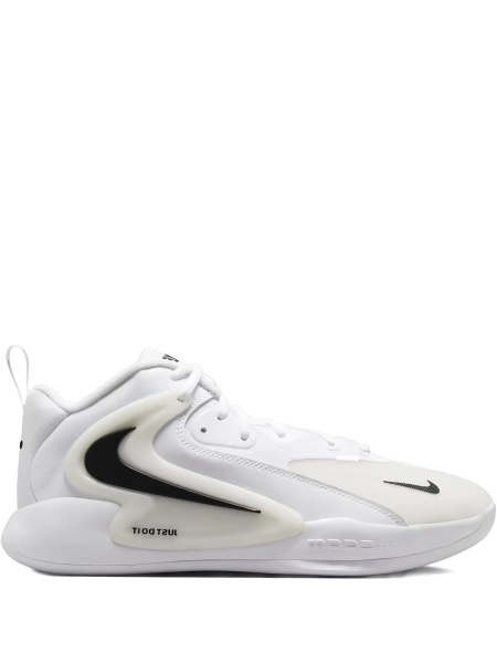 Sneakers Nike zoom albi din plasa si piele eco