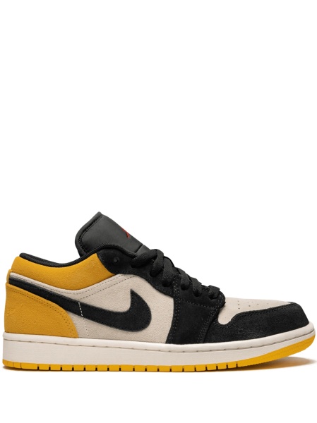 Sneakers NUDE air jordan 1 aurii din piele intoarsa