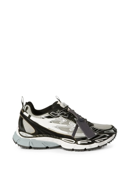 Sneakers Off-White gri din material textil