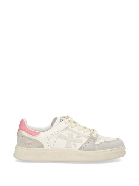 Sneakers Premiata albi din piele