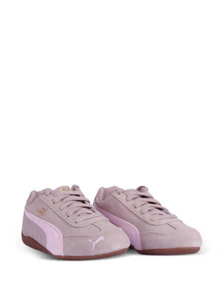 Sneakers Puma Kids roz din piele intoarsa