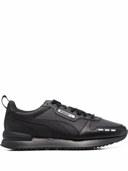 Sneakers PUMA negri din poliuretan