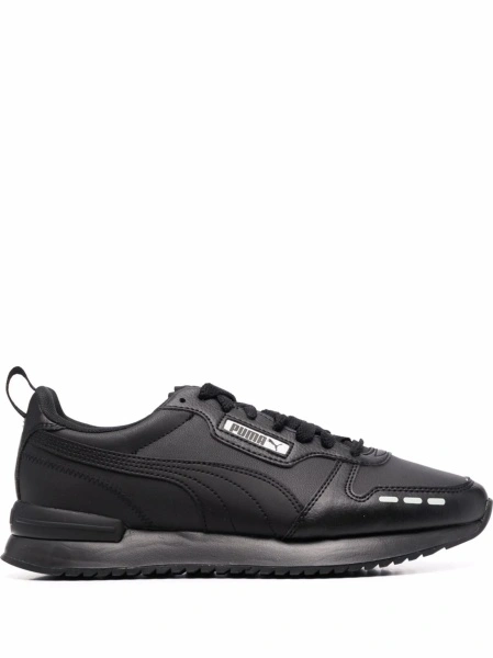 Sneakers PUMA negri din poliuretan