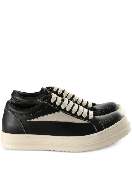 Sneakers Rick Owens negri din piele