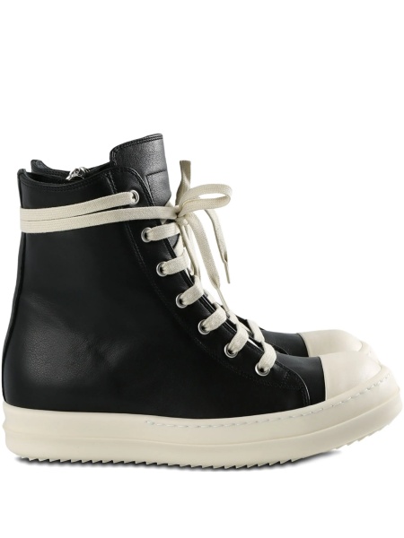Sneakers Rick Owens negri din piele