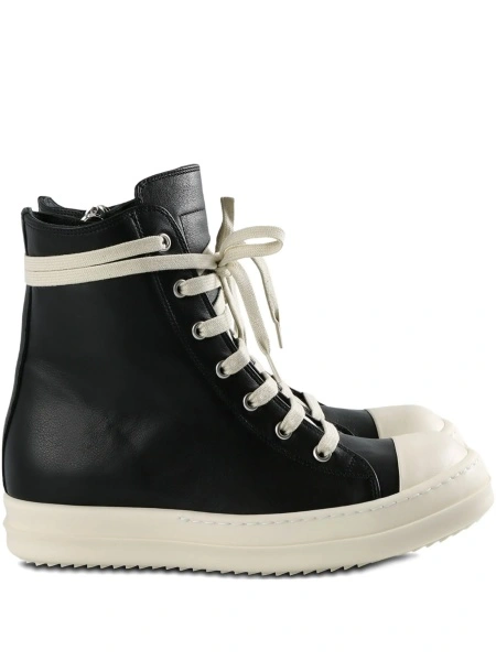 Sneakers Rick Owens negri din piele
