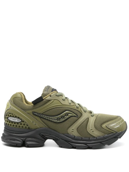Sneakers Saucony verzi din poliuretan si material textil