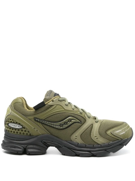 Sneakers Saucony verzi din poliuretan si material textil