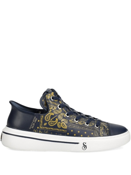 Sneakers SKECHERS albastri din piele