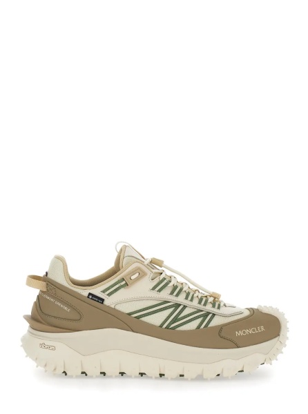 Sneakers 'Trailgrip' Beige Sneakers with Logo Detail on the Front and Chunky Sole in Leather for Men