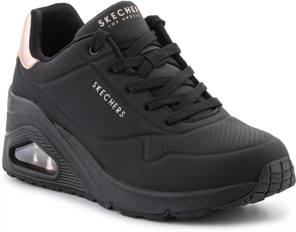 Sneakers Uno Wedge - Hi Steps Black