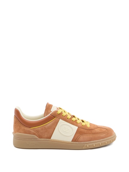 Sneakers Valentino Garavani maro din piele