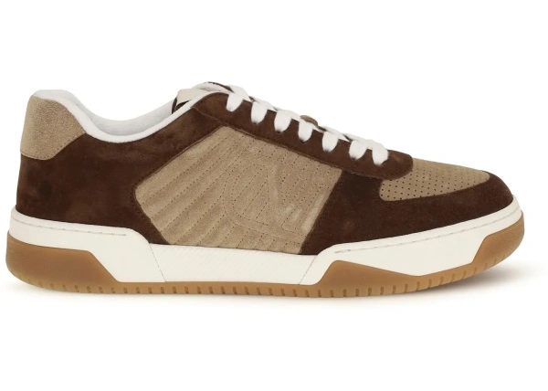 Sneakers Valentino Garavani multicolor din piele intoarsa si nappa