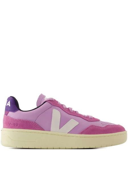Sneakers Vans roz din piele