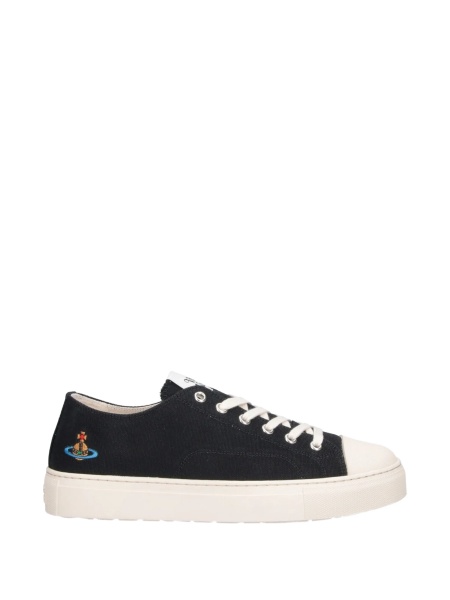 Sneakers Vivienne Westwood negri din material textil