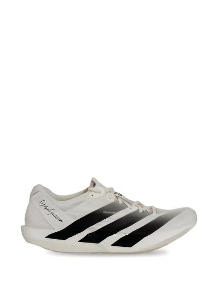 Sneakers Y-3 albi din material textil