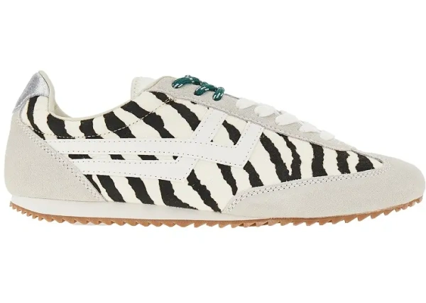 Sneakers Zebra-striped calf-hair 'Racer 77' sneakers