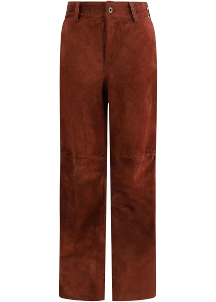 Suede Pants