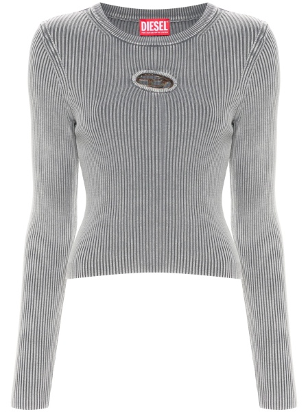 Top tricotat Diesel gri