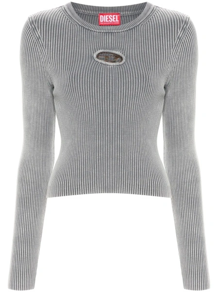 Top tricotat Diesel gri