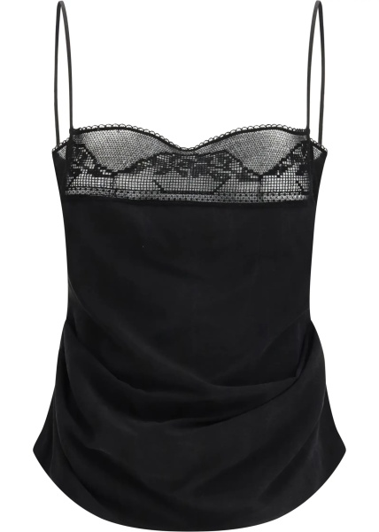 Topuri Silk draped Top