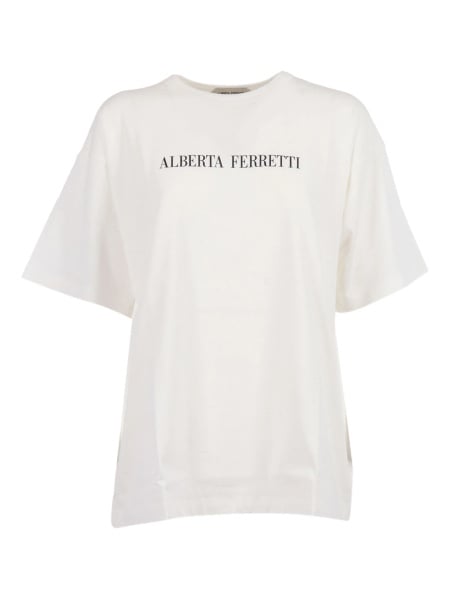Tricou Alberta Ferretti alb