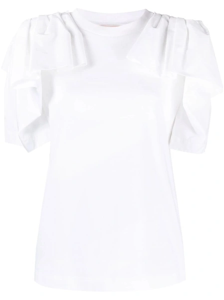 Tricou Alexander McQueen alb