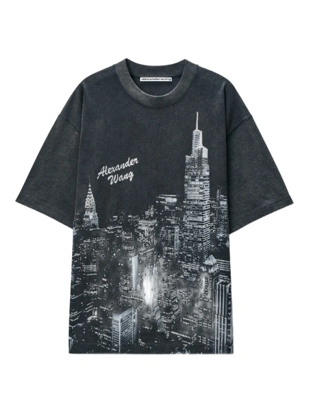 Tricou Alexander Wang negru