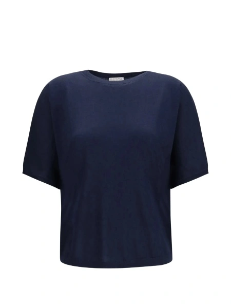 Tricou Brunello Cucinelli albastru