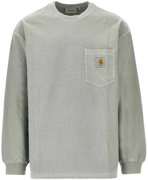 Tricou Carhartt verde 'Pocket'