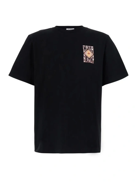 Tricou Casablanca negru din bumbac