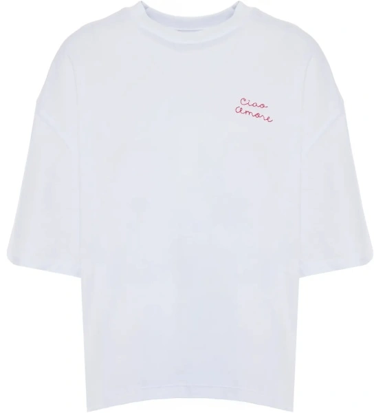 Tricou Ciao Amore alb