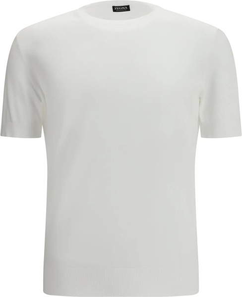 Tricou Crewneck cotton short sleeve Knit
