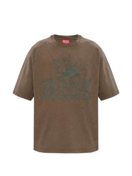 Tricou Diesel maro